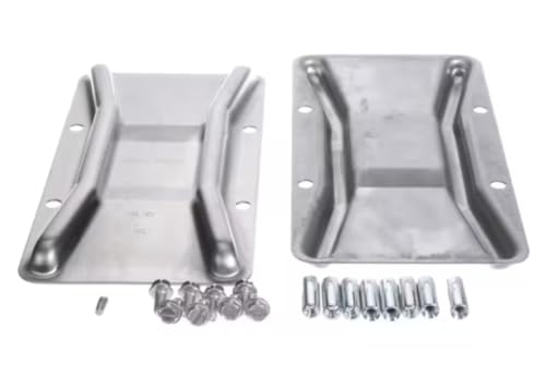 Fits Krowne 28-201 Stainless Steel Front Caster Positioning Set, Includes (2) Stainl for M10024, M10024K, M10024K10