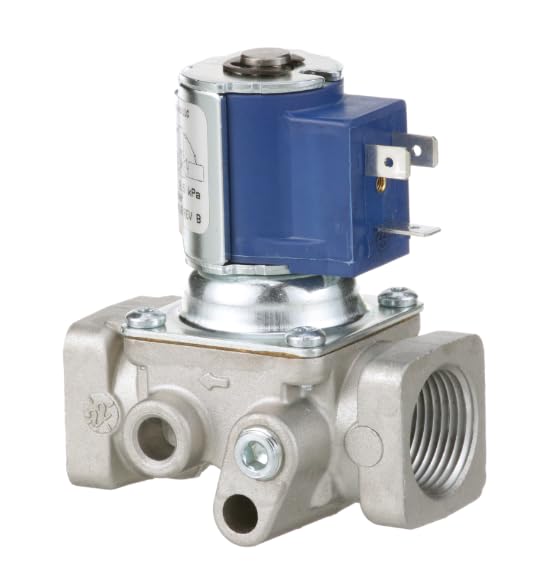 541147 120VAC. 50/60HZ 10.5 VA -20/175F. (-29/79C) 1/2 PSI 3.5 kPa 3/4 in 120V Natural/LP Solenoid Valve for Nieco 1015A, 1015C, 1015G