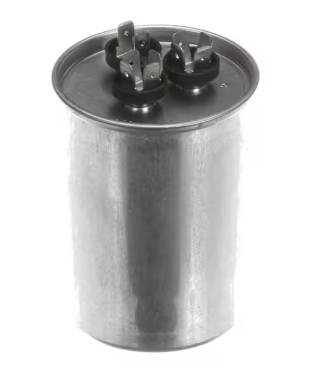 Fits Rheem GCSRD550100J3 Capacitor, Dual, 55/10uF, 370VAC, 50/60HZ, Round for 13PJA42C01757, RQPM-A042JK000AUA, RQRM-A042JK000