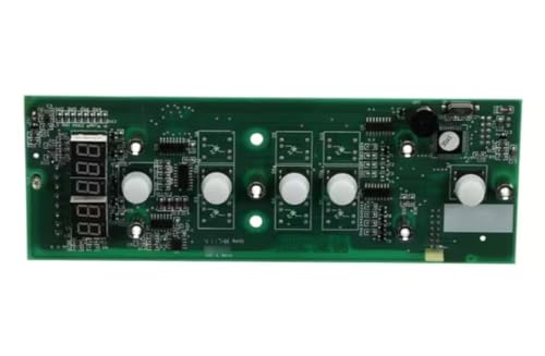 Fits Fetco 4117-H E229877 HXF-5 94V-0 r. 007 QC 9 T 01.2018 Control Board Assembly, 5 Keys, S2P for CBS-2031s, CBS-2031e, CBS-2041e