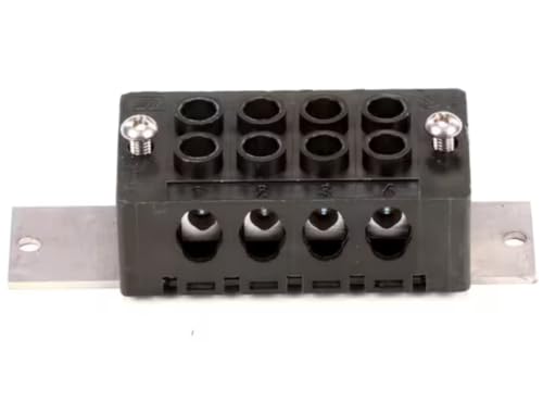 Fits Market Forge 14004-4 90A-600V Z40 Terminal Block Assembly, 4 Pole, 90 Amp, 600 Volt for MT-25EO, 40P-STEM, 3000