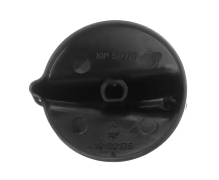 KIP 5970 191D2175 Knob, Surface Element, Black, Cooktop