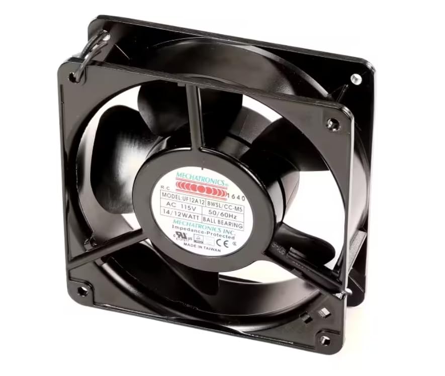 MECHATRONICS1640 Axial Fan, Evaporator, 115 Volt, 50/60HZ for CRMF60, CRMF48-W, CRMF48-D4