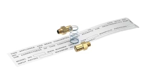 Fits Middleby 22500-0123 REV C Conversion Kit, Natural to Propane, PS528G