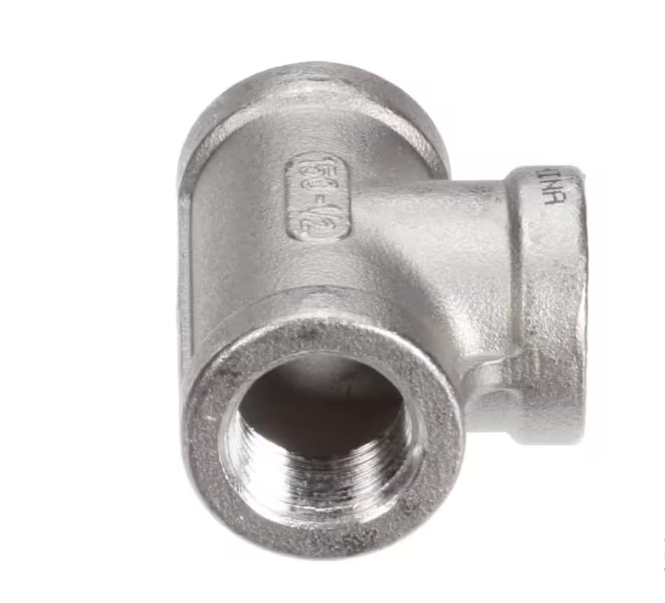 Fits Henny Penny 150-1/2 Tee, 1/2"NPT Pipe, 304 SS for 591, 592, EEE-141