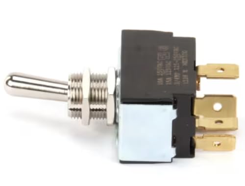 Fits Univex 10A 250 VAC 15 A 125 VAC 3/4 HP 125-250VAC 1238 R Toggle Switch for 8512, 4512, 4510