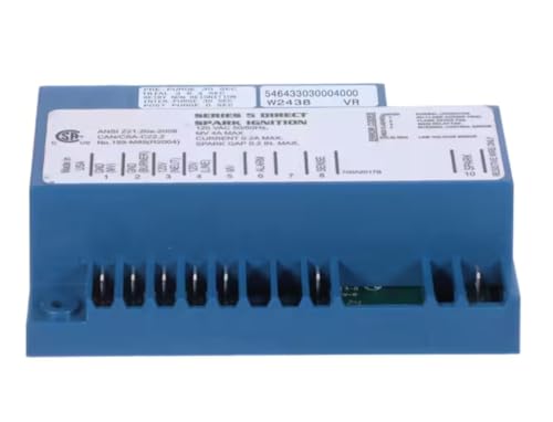 Fits XLT Ovens 546433030004000 W2438 Z21.20a-2008 CAN/CSA-C22.2 NO. 199-M89(R2004) 120VAC 50/60HZ MV 4A MAX. 0.2A MAX. 700A8017B
