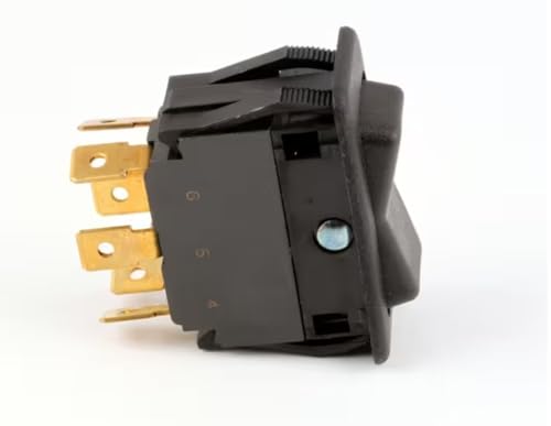 Fits Imperial 0822 10A 250VAC 15A 125VAC Switch, Power, Rocker, Dpdt for IR/IHR Diamond Series, IDR-49, IDR-61