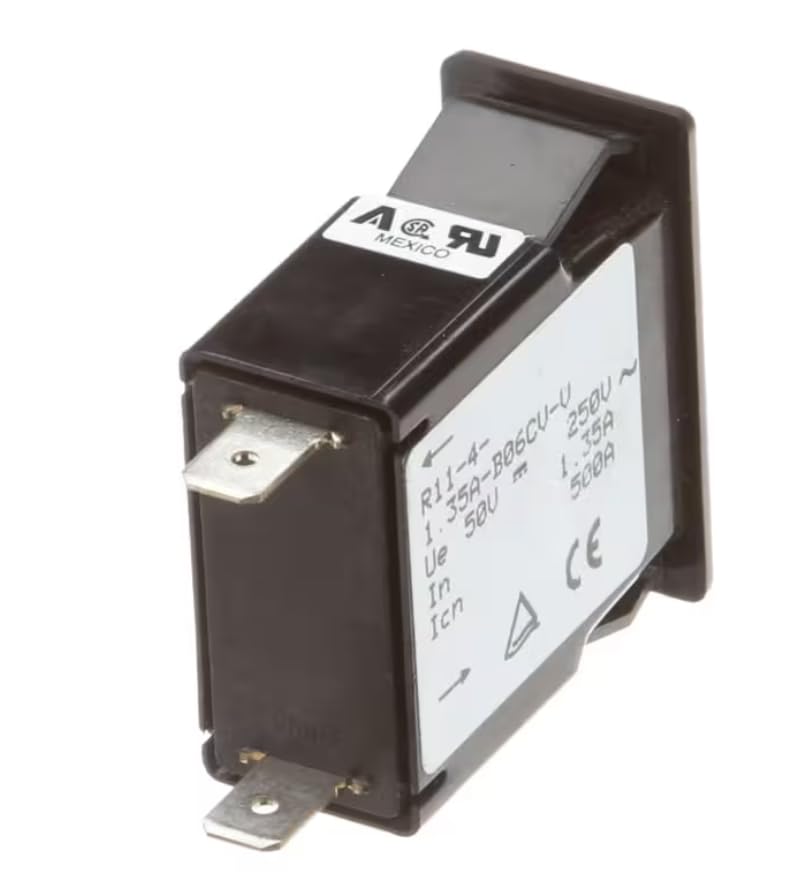 Fits Groen 1616R16A 1.35A-B06CV-V HZ 50/60 DC T/A 1.82 Circuit Breaker, On/Off, 250V, 50/60HZ, 35A for GFK-20-220V, TDB/8-20-CFC