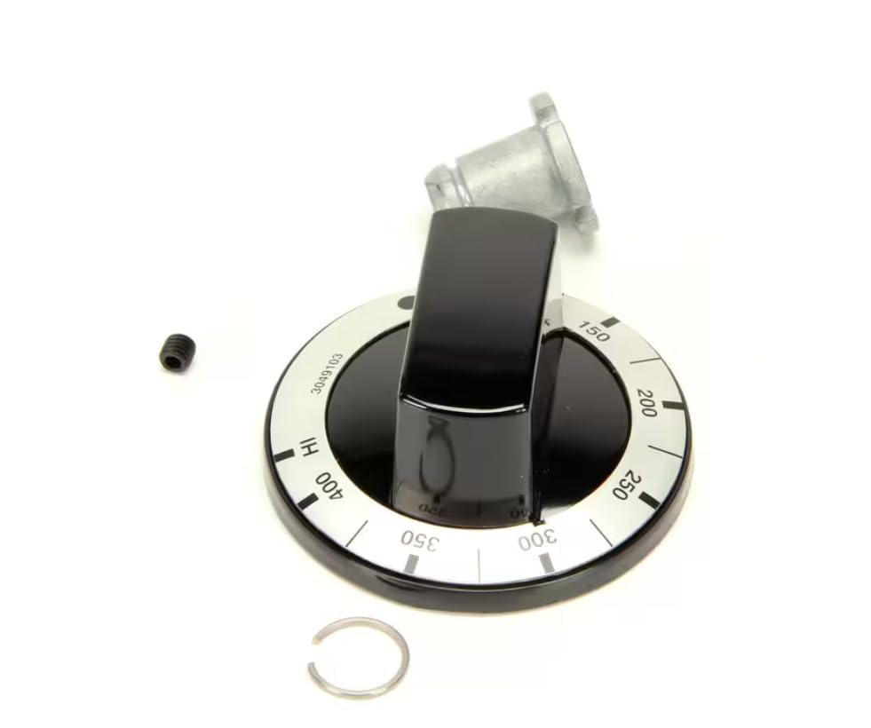 Fits Garland 3049103 Knob Kit with Hub/Clip/Insert/Set Screw, Off-LO-150-400-HI