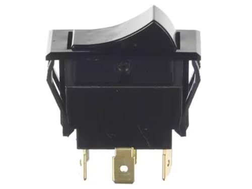 Fits Berner International 2511 R 125-277VAC 1-1/2 HP 125 VAC 2HP 250 VAC Switch, Rocker, DPDT, 20 Amp for CHD10 SERIES
