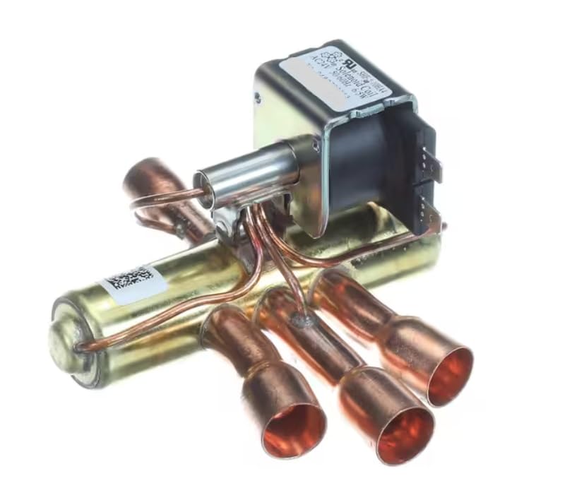 Fits Rheem BX1644 SHF(L)-7H-45-L2 2480729413 Reversing Valve, 24 Volt Coil, 2 Ton Capacity, 5/8" Suction Line, 1/2" Discharge Line for RPRL-025JEC, RPNE-018JAZ, RP1424AJPNA