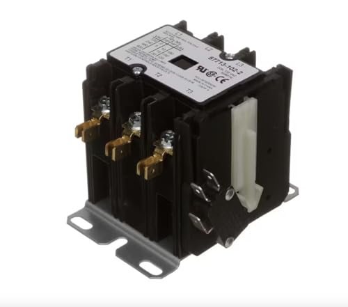 Contactor Fits Hobart 87713-102-2 – 3-Pole, 30 FLA, 40 A RES, 120 V, 50/60 Hz Coil, for 6614, 6801, D330, HCM450, HCM450C