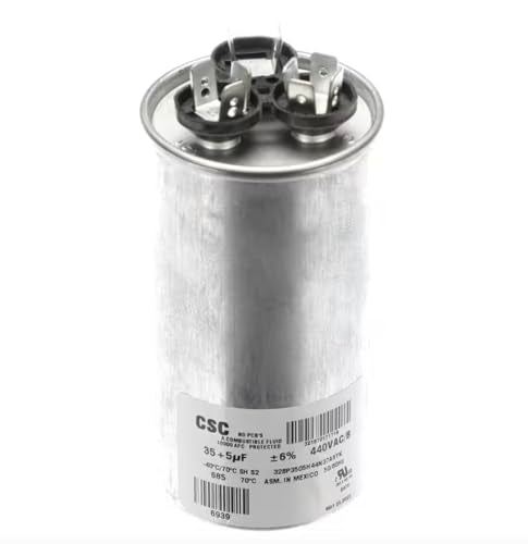 Dual Run Capacitor 35/5 µF 440 V – Fits York 328P3505H44N37A5YK for 1821030/B, 1821042/A, 1821036/A & More