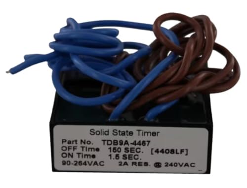 Fits Alliance Laundry Systems 5SAC TDB9A-4467 4408LF Time Delay Door Lock 150 Sec for DC20AC2, DC30AC2, DC40AC2