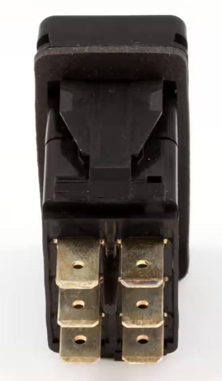 Fits Cleveland 6105059 Rocker Switch, Dpdt for CKDM, 36CGM300, 22CET3A
