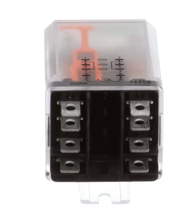 Fits Duke 1435B 389ACX-10 258 Relay, DPDT, 240V Coil, 20A for 59 Series