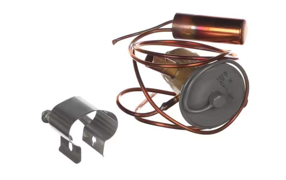 Fits Rheem 31424-1-AW1 Expansion Valve/TXV, R-410A, 3 Ton, 3/8" Inlet, 3/8" Outlet, 30" Capillary for RCFL-AU3824CC, RCFL-HM3617CC, RCFL-HM3621CC