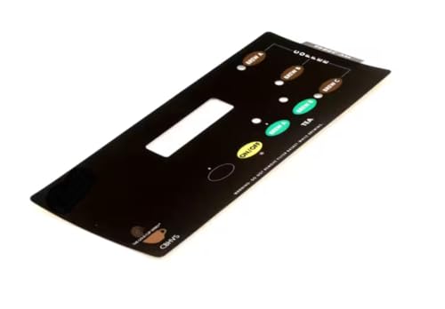 Fits Wilbur Curtis WC-39846 CBHVC Label/Overlay, UCM, Combo Single, G3 for CBHS67000-001