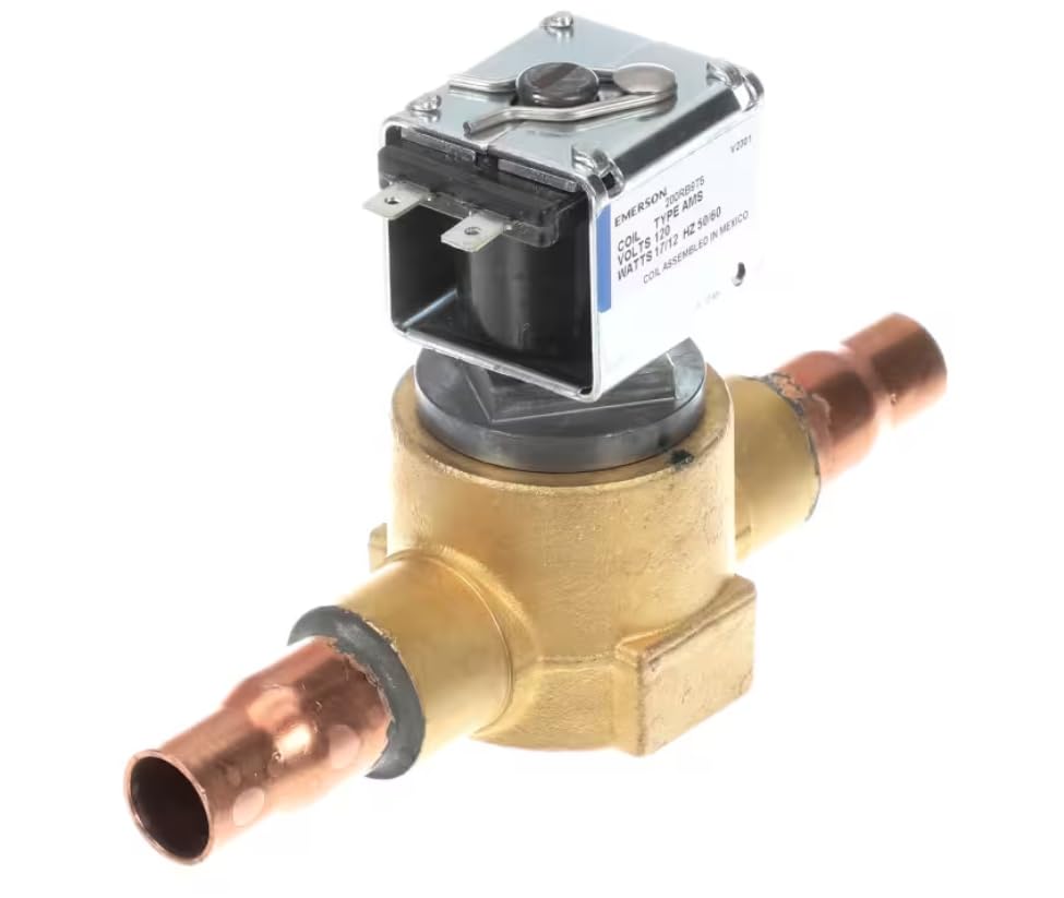 Fits Taylor 9T5 048952-12 V2301 200RB9T5 Solenoid Valve with Coil, Refrigeration, 120V, 50/60HZ, 17/12W