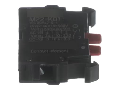 Fits Fri-Jado 60967-5-1 Contact Block, Emergency Switch, Normally Closed, 22.5MM for Deli Multisserie Grease Collector, Multisserie Grease Seperator, Multisserie Grease with GS and Condensor