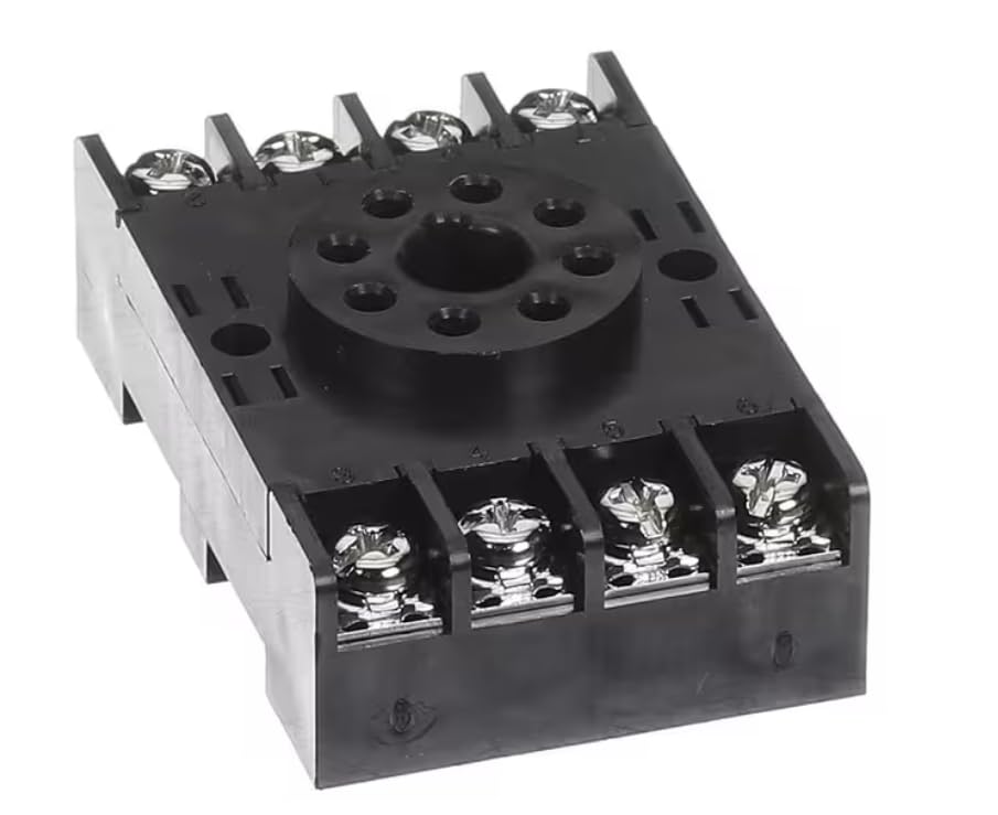 Fits Cretors 9S301 849I3 Base/Holder, 8 Pin Relay, 10A, 300V