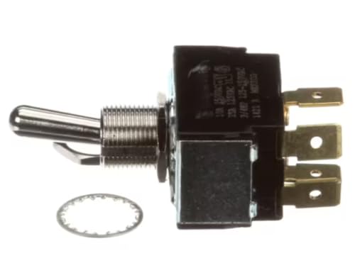 Fits Hobart 1421 R 10A 250VAC 15A 125 VAC 3/4 HP Switch, Toggle, DPST for PD70, 403, 2000 Series