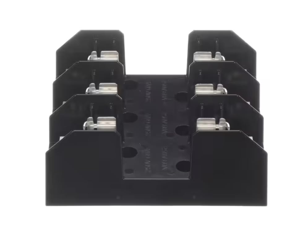 Fits AAON 2331 923N Fuse Block, 3 Pole, 60A, 250V