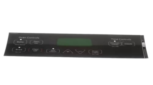 191D5232P010 Overlay/Touchpad, Black, Range