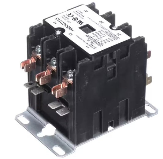 Fits Carrier HVAC HCCY3XT01DT103 C1122 H Contactor, 115 Volt Coil, 50/60HZ, 25 Amp, 3 Pole for 48JJ 034 600, 48JJ 034 500, 48JJ 034 100