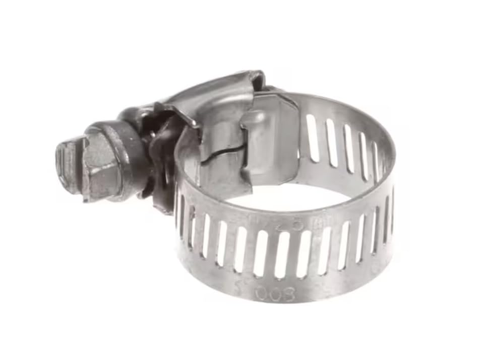 Fits Hobart 3214363 Hose Clamp, Worm Wheel, 10-27MM for LXiGC, LXGH, LX30C