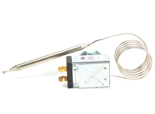 Fits Wilbur Curtis K-67836 WC-504 Thermostat, Capillary Type, SPST, 250V for Cafe 0PP, Cafe 1DB, Cafe 2DB