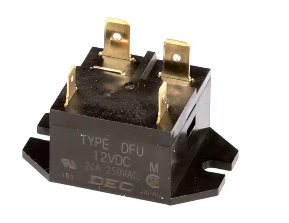 12VDC M 183 20A 250VAC Relay, Power, 12 Volt DC, 20 Amp for HPR46A, HPR46A-D, HPR72A