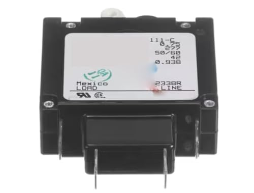 Fits Stoelting BA1-F0-42-275-111-C 2338R Circuit Breaker, 1 Pole, .75A, 250V, 50/60HZ for 100C, U444A, E257A