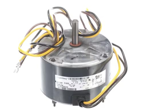 Fits Carrier HVAC SKCP398G S162S E22V NP24X327050 E26 RF 157738 2000440 000400 Fan Motor, 208-230 Volt, 60HZ, 1100RPM, 1PH, 1/12HP for 38YCG018 310, 38YCS018 320, 38YCG018 300