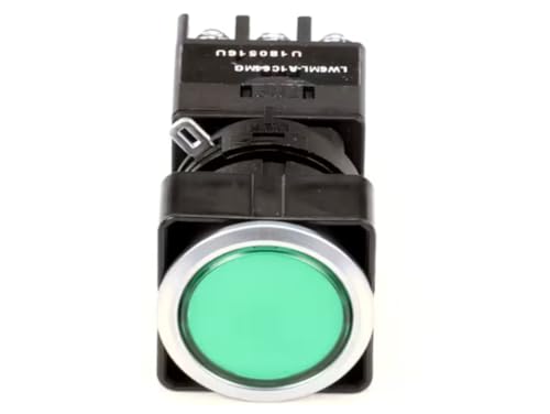 Fits Insinger LW6ML-A1C64MG U 180516U LW-C60 Push Button Switch, Green, Round for CS-5, Commander 18-6, Commander 18-6C