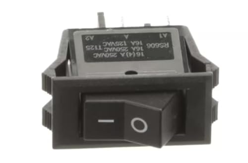 Fits Fagor Commercial LECI RS606 16A 125 VAC T125 Rocker Switch, ON/Off for AFMD-23, QVR-1, QVR-3