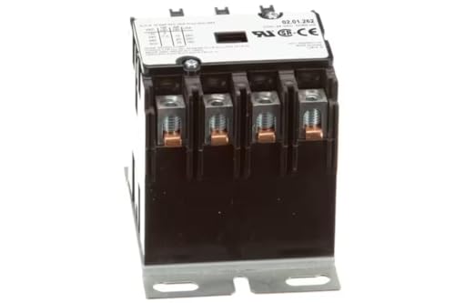 24 VAC C3814 R Contactor, 24 Volt Coil, 50/60HZ, 50 Amp Res., 4 Pole