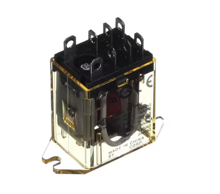 Fits Middleby 6NY23 Relay, DPDT, 10 Amp, 240VAC Coil for PS2020G-1, PS2020G-2, PS2020G-3