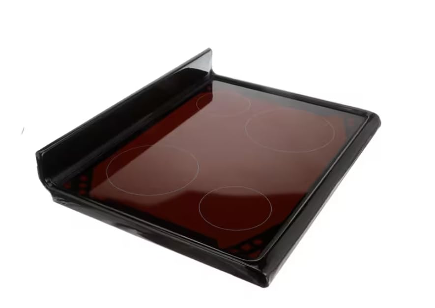 531485 4.6 Main Top, Steel/Glass, Black for FFEF3012LSB, FFEF3012LSC, FFEF3012LSF