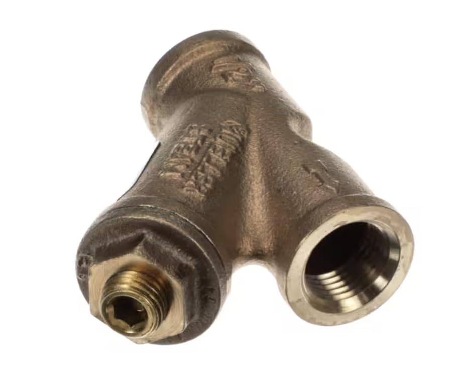 Fits LBC Bakery Equipment D070770 NSF/ANSI372 Y-Strainer, #20 Mesh, 1/2" for LMO-E10-208-P, LMO-E10-208-S, LMO-E10-240-P