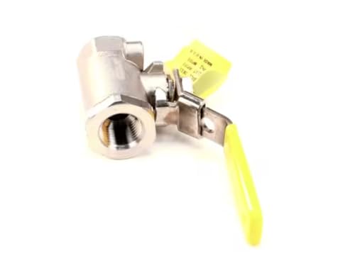 Fits Giles CF8M Valve, Ball, 1/2", Stainless Steel, with Non-Stick Seals for EOF-10-10/FFLT/24, EOF-10-10/FFLT/24/24, EOF-20