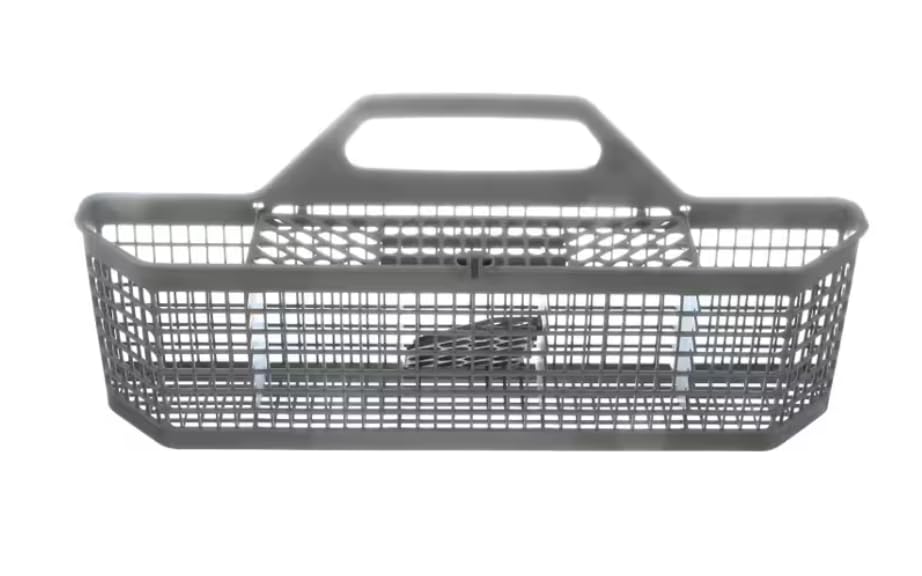 PP 165 D 5535 CAV3 Silverware Basket, 19.75" x 8.5" x 3.75", Gray, Dishwasher for GDWF150V55ES, GDWF100R30BB, CDWT980R10SS