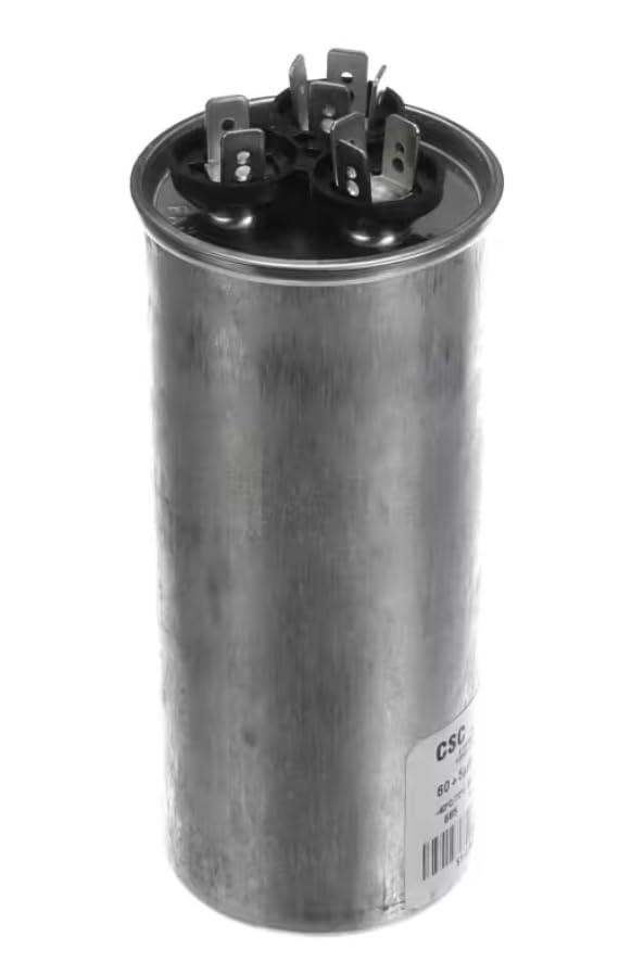 Fits York 328P5005H44N45A5Y9 321738340102 Capacitor, Run, 60+ 5uF, 440VAC, 50/60HZ, Round