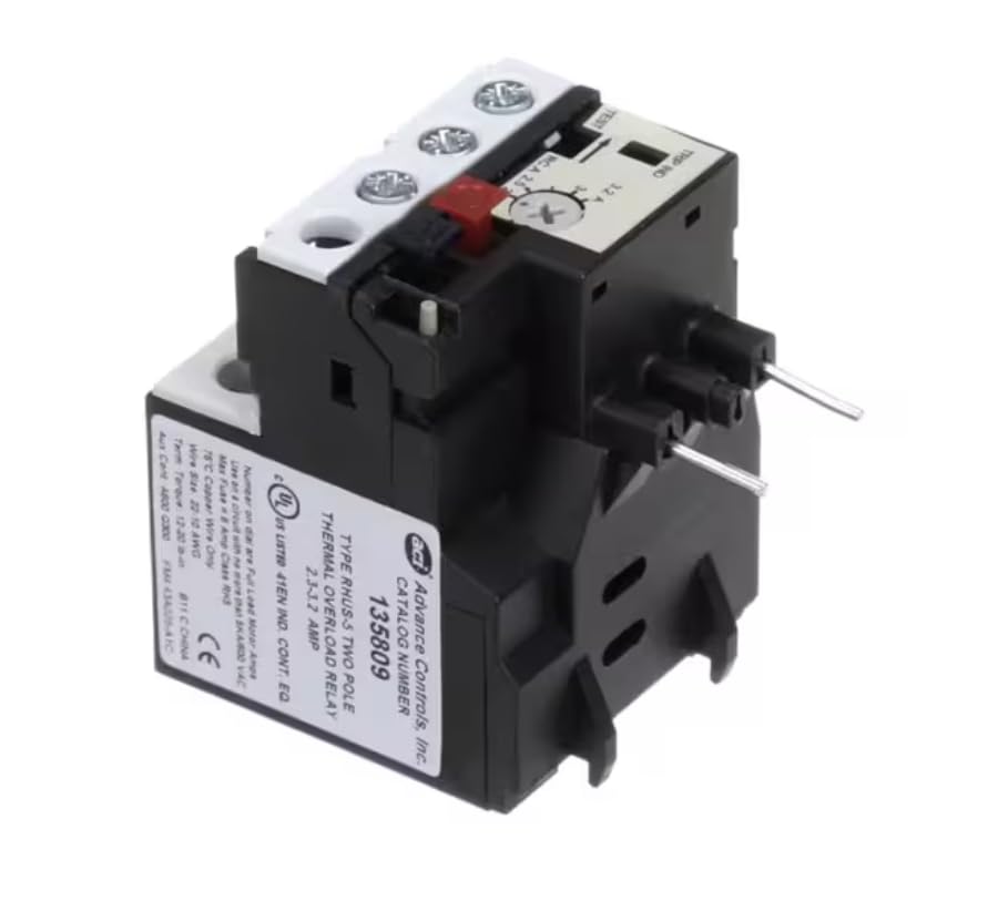 Fits Taylor 135809 2.3-3.2 AMP FM4 43A025-A1C OVERLOAD-THERMAL-2P-2.3/3.2A