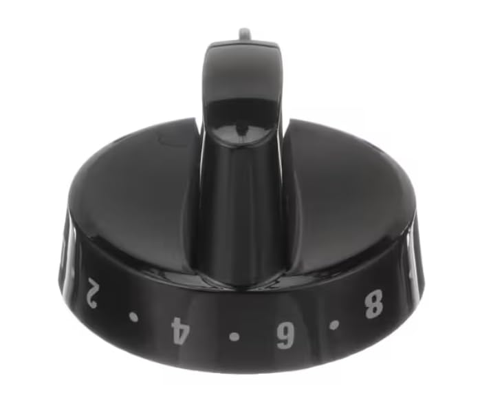 6J55 664475 Knob, Off-Lo-2-8-Hi-Lite, Black