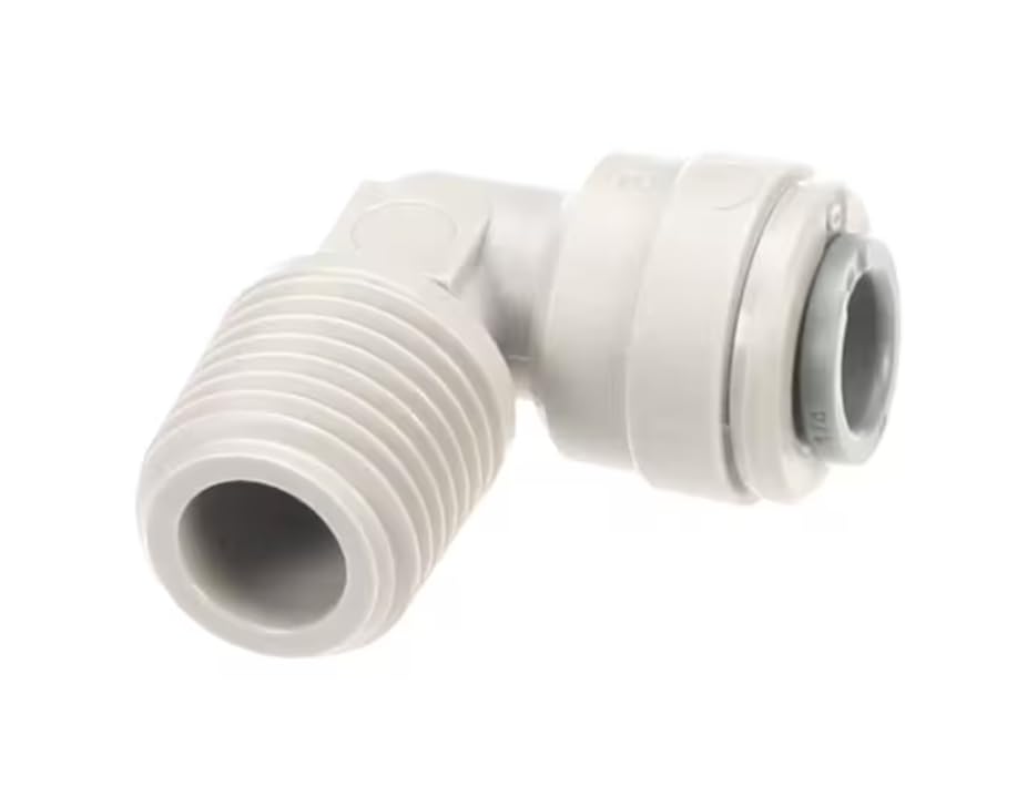 Fits Taylor NSF-51 Fitting, 90 Degree Elbow, 1/4" MPT x 1/4" OD Tube