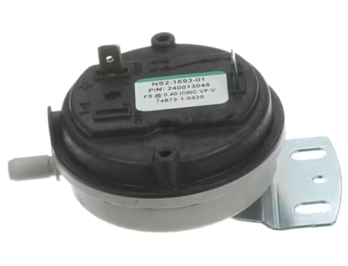 Fits Utica-Dunkirk NS2-1693-01 73872-1-0425 Air Pressure Switch, 0.4" WC, Green Label