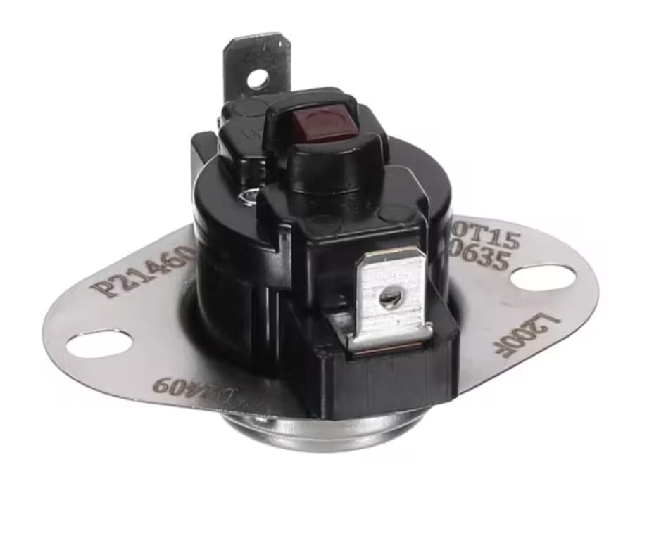 Fits AAON D2409 60T15 High Limit Switch, L200, Manual Reset