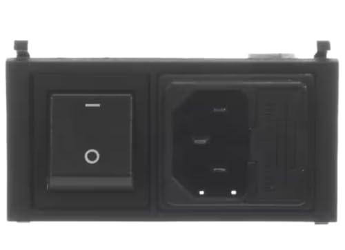 N19708 10A 250V Switch/Entry Module, Dual Fused